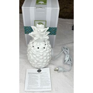 Scentsy Southern Hospitality Full Size White Pineapple Tropical Wax Warmer New